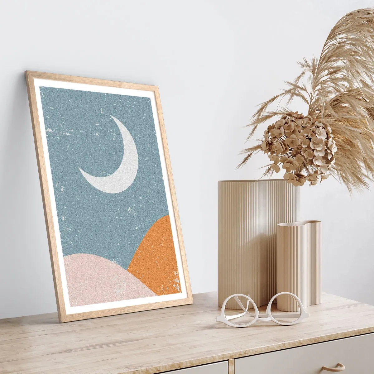 Plakat w ramie jasny dąb - Cud wielu nocy - 70x100 cm