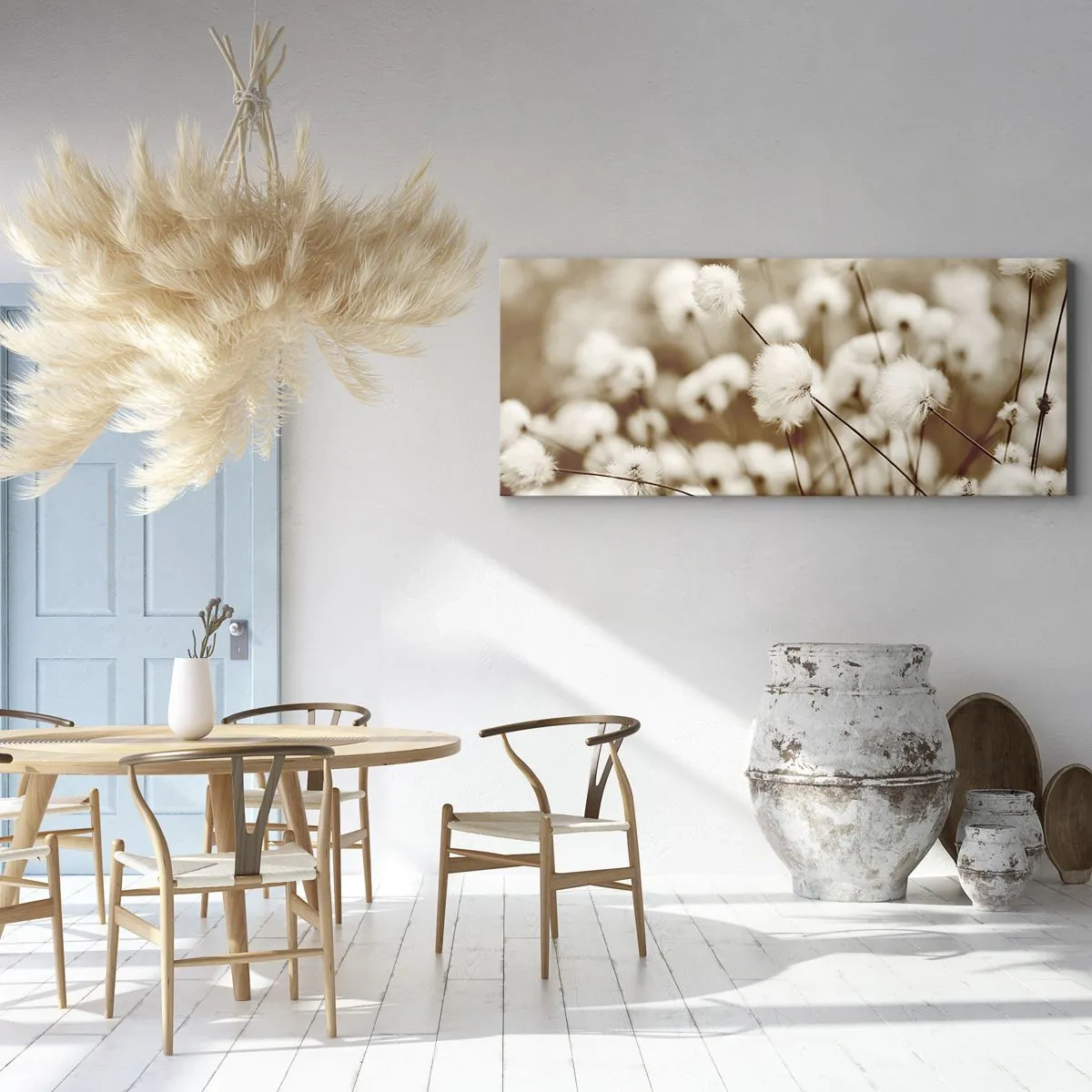 Obraz na płótnie - Puszysty łan - 90x30 cm