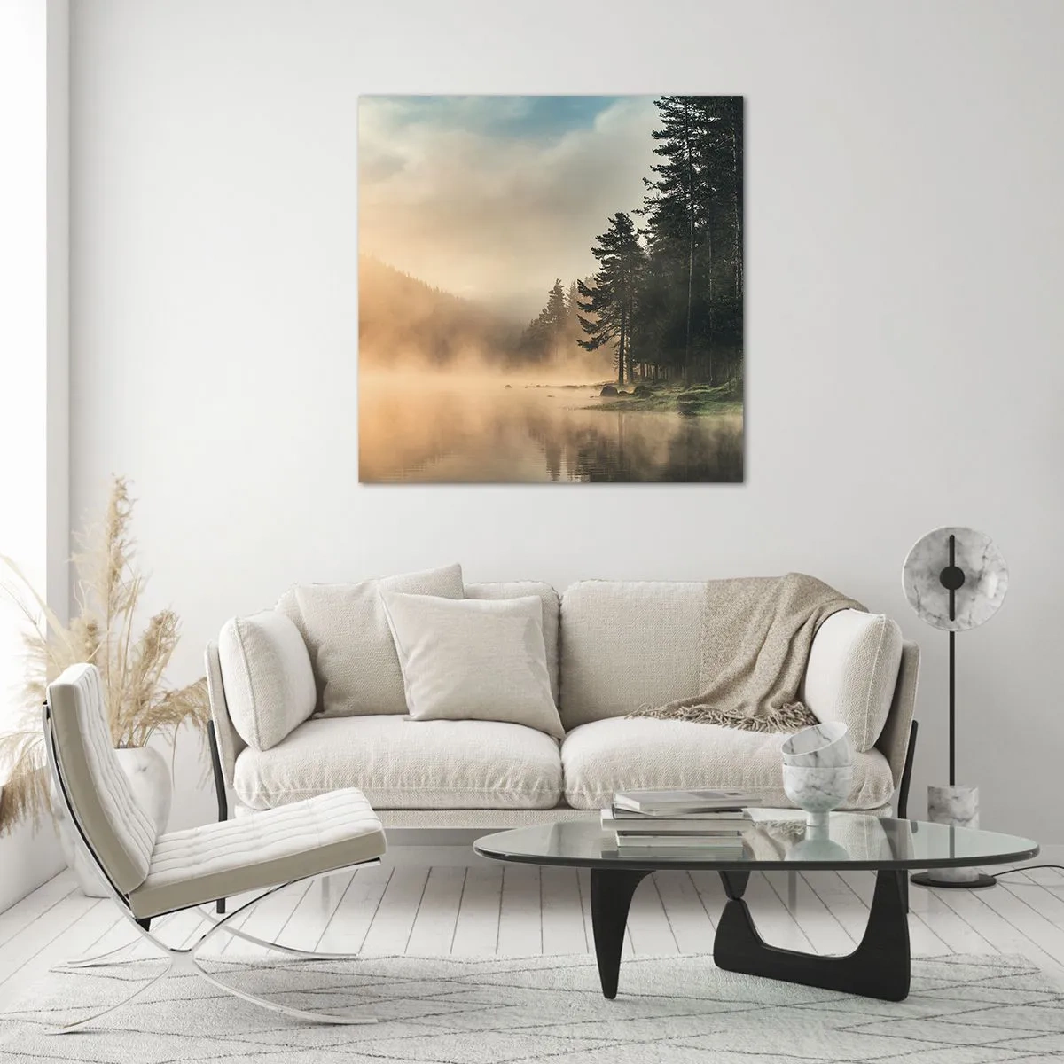 Obraz na szkle - Narodziny dnia - 70x70 cm