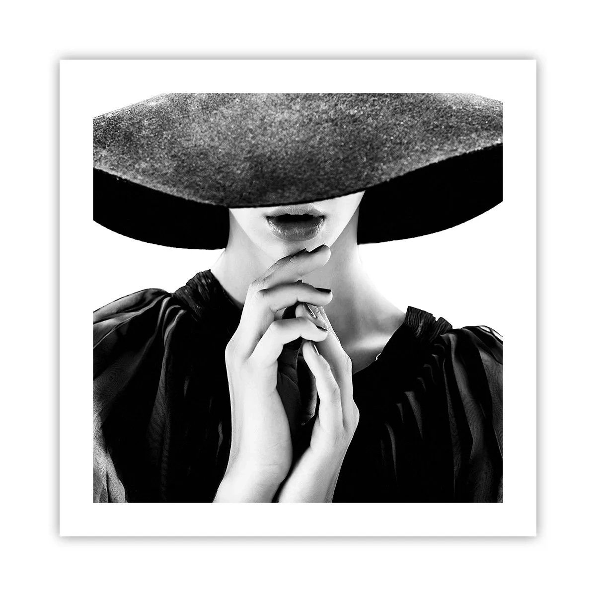 Plakat - Skryte piękno - 50x50 cm