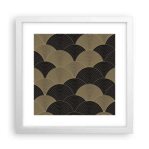 Plakat w białej ramie - Jedność w wielości - 30x30 cm