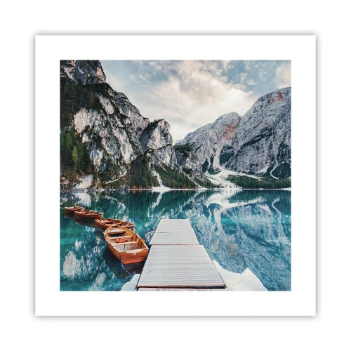 Plakat - Pokażemy ci piękno - 40x40 cm