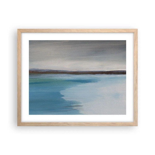Plakat w ramie jasny dąb - Pejzaż horyzontalny - 50x40 cm