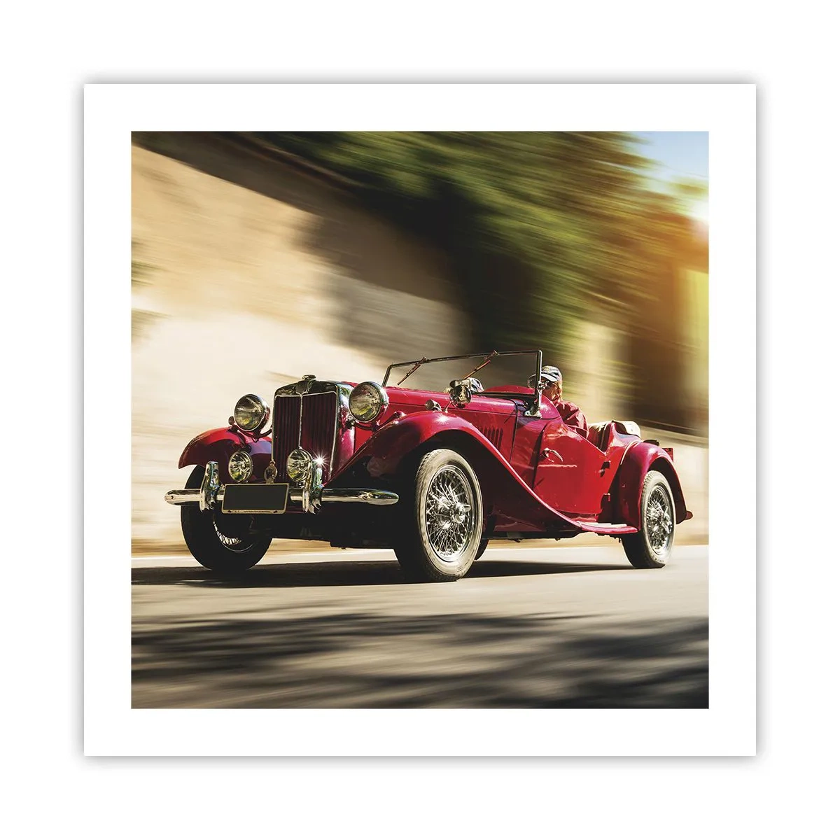 Plakat - Piękniejszy niż Nike z Samotraki - 50x50 cm