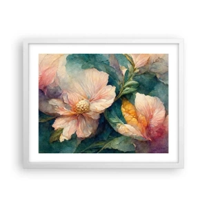 Plakat w białej ramie - Sama subtelność - 50x40 cm