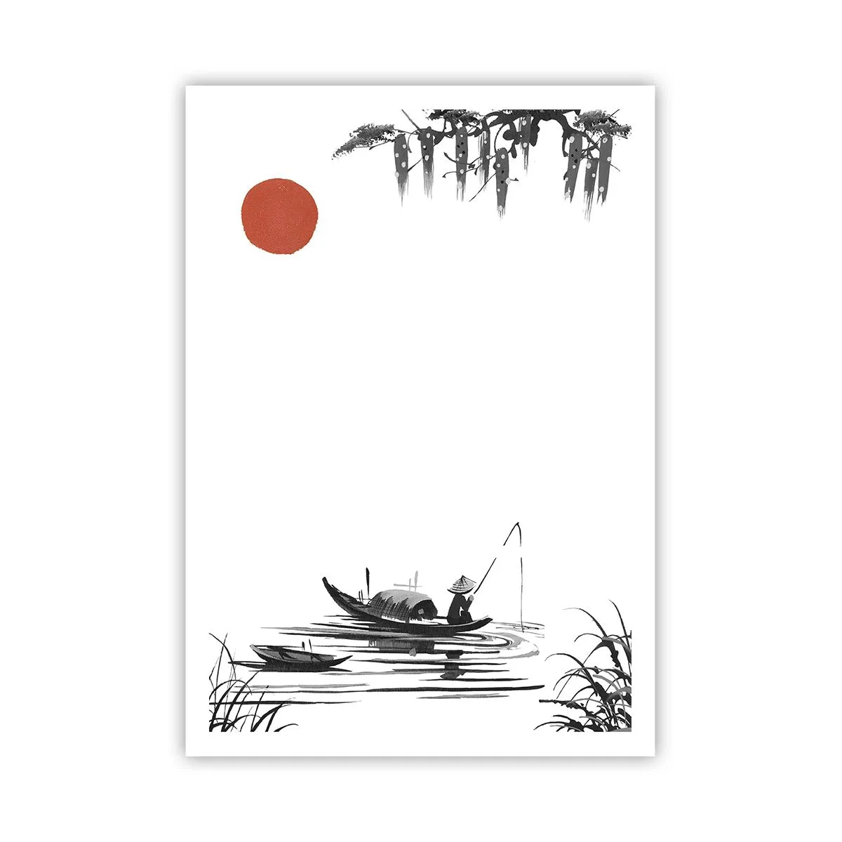 Plakat - Azjatyckie popołudnie - 70x100 cm