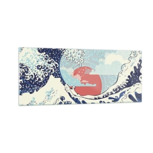 Obraz na szkle - Z japońskich inspiracji - 100x40 cm