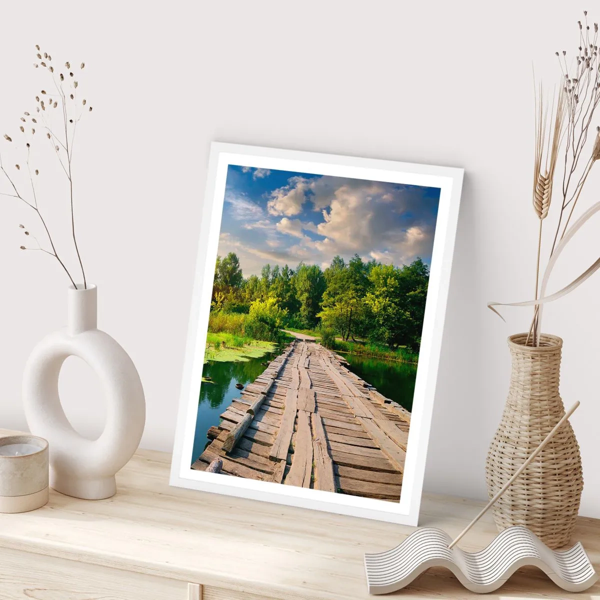 Plakat w białej ramie - Lato, lato wszędzie - 50x70 cm