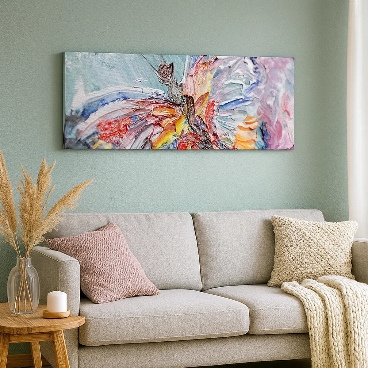 Obraz na płótnie - Pomalowany przez naturę - 30x30 cm