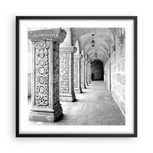 Plakat w czarnej ramie - A dokąd to…? - 50x50 cm