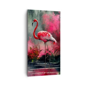 Obraz na płótnie - Lekcja naturalnego wdzięku - 55x100 cm