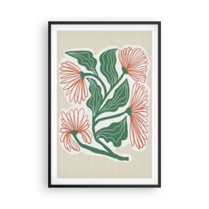 Plakat w czarnej ramie - Ludowe i nowoczesne - 61x91 cm