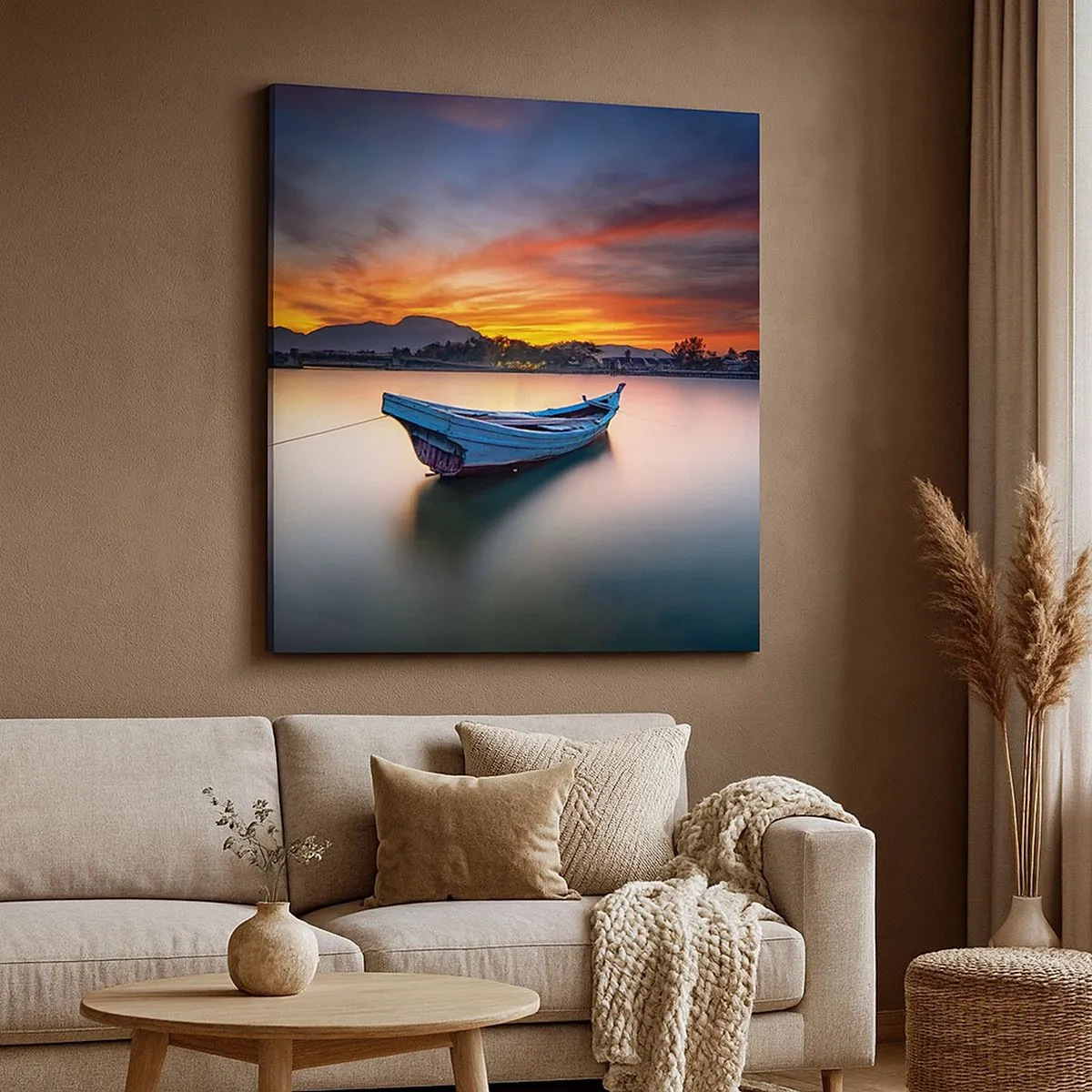 Obraz na płótnie - Nadchodzi dobra noc - 30x30 cm