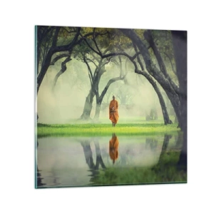 Obraz na szkle - W drodze do oświecenia - 70x70 cm