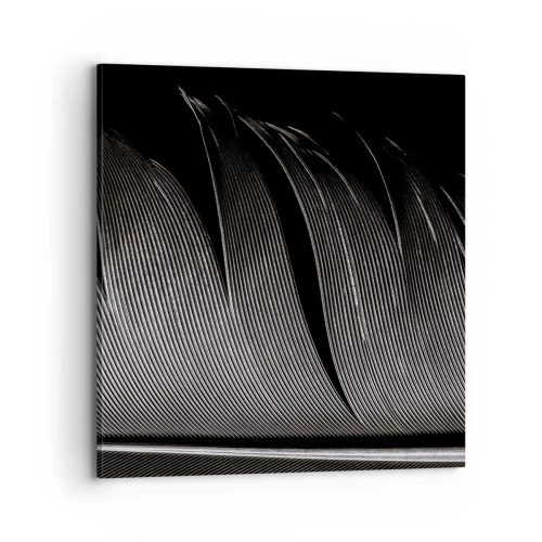 Obraz na płótnie - Pióro – cudowna konstrukcja - 70x70 cm