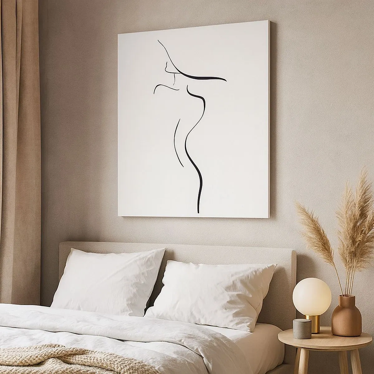 Obraz na płótnie - Nieuchwytna jak fala - 30x30 cm