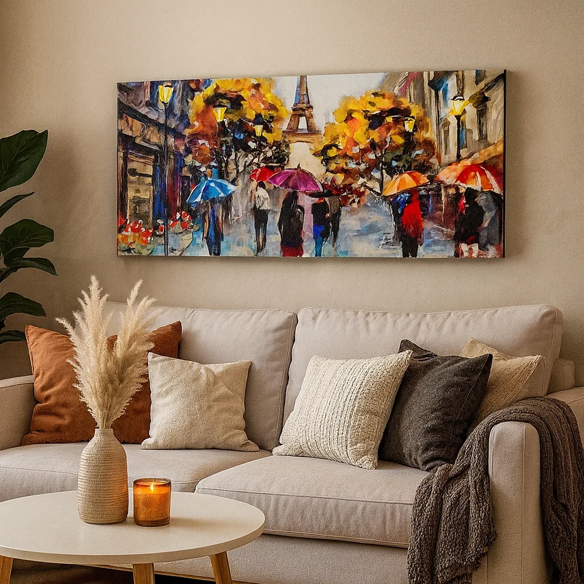 Obraz na płótnie - Jesienią szczególnie piękny - 30x30 cm