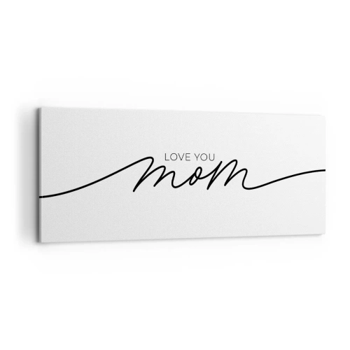 Obraz na płótnie - Wielkie wzruszenie - 100x40 cm