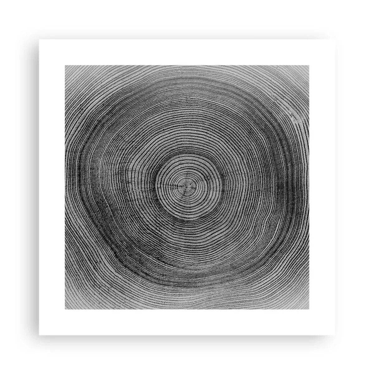 Plakat - Znak czasu - 40x40 cm