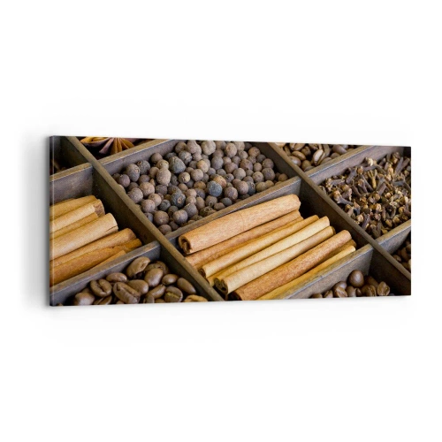 Obraz na płótnie - Skarbiec aromatów - 100x40 cm