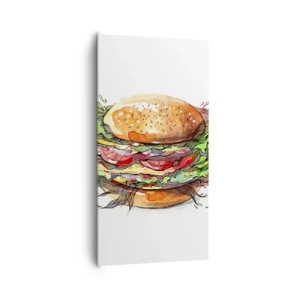 Obraz na płótnie - Gorąca pokusa - 65x120 cm