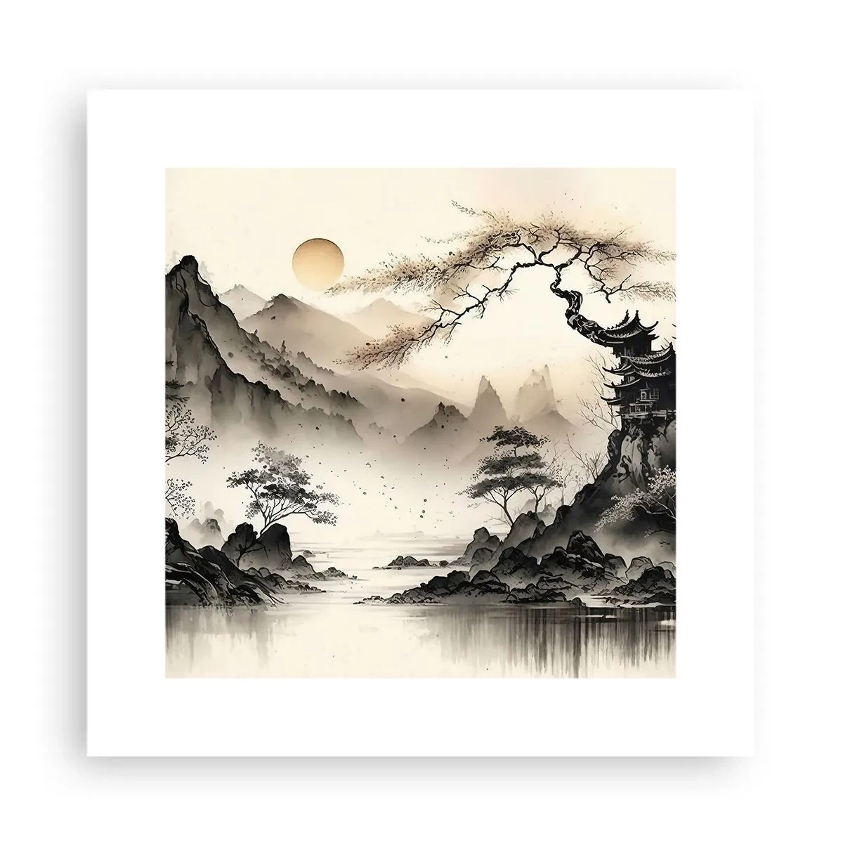 Plakat - Niepowtarzalny urok orientu - 30x30 cm