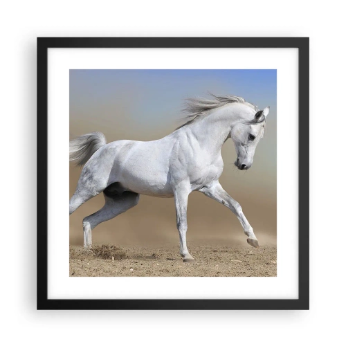 Plakat w czarnej ramie - Najpiękniejsza arabska baśń - 40x40 cm