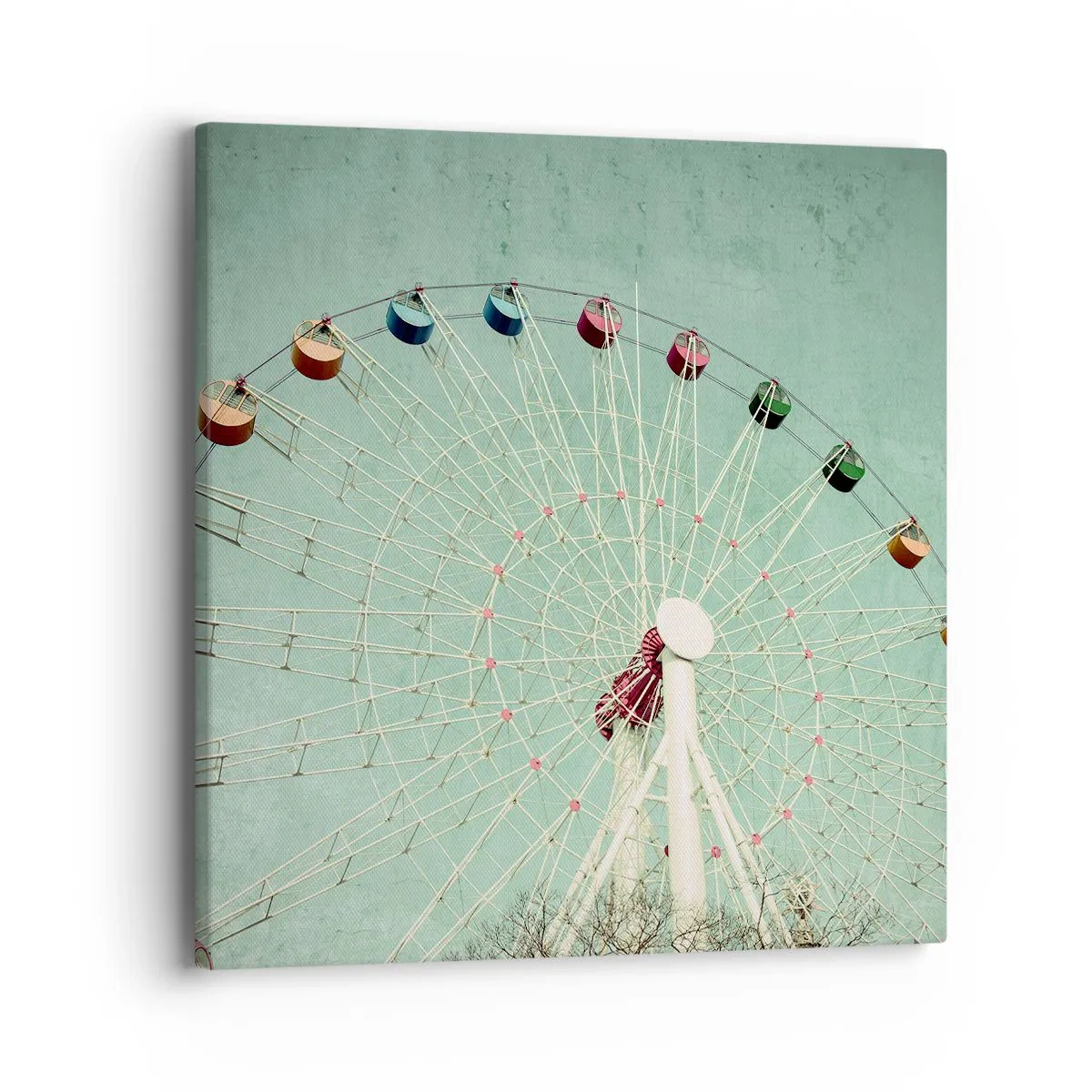 Obraz na płótnie - Zapraszamy do zabawy - 40x40 cm