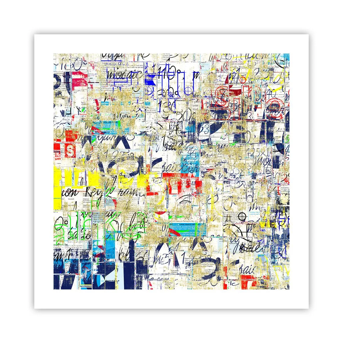 Plakat - Po prostu cieszy oczy - 50x50 cm