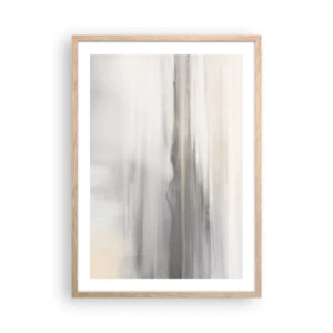 Plakat w ramie jasny dąb - Zamyślona dal - 50x70 cm