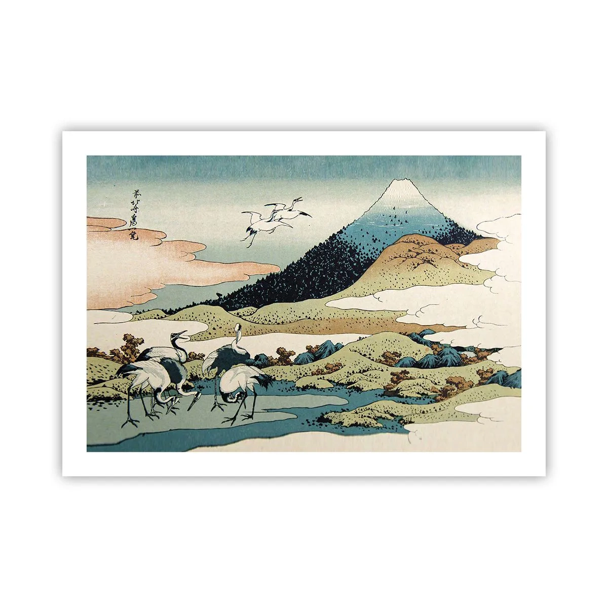 Plakat - W japońskim duchu - 70x50 cm
