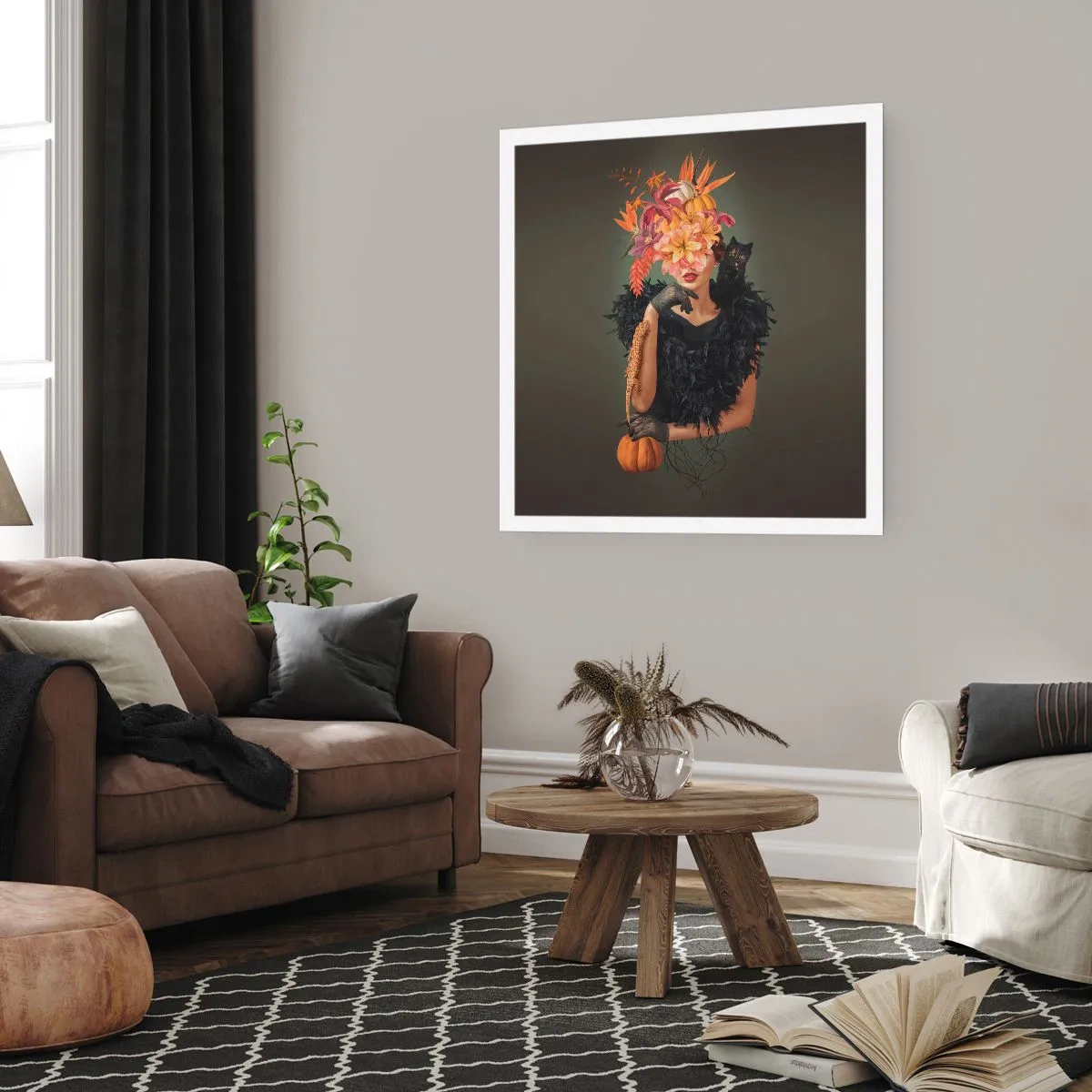 Plakat - Czar wiedźmy - 30x30 cm