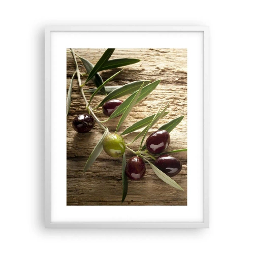 Plakat w białej ramie - Prosto od natury - 40x50 cm