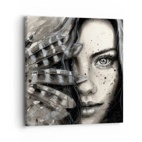 Obraz na płótnie - Dzika piękność - 30x30 cm