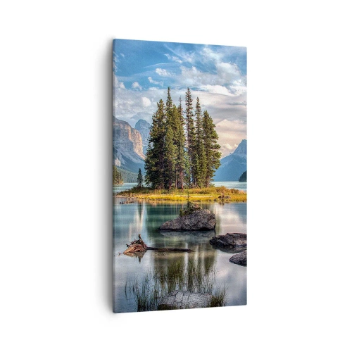 Obraz na płótnie - Nad wodą wielką i czystą… - 55x100 cm