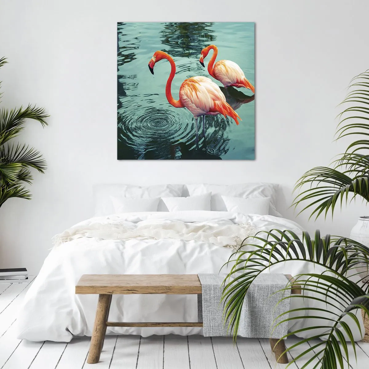 Obraz na płótnie - Jesteśmy teraz w modzie - 50x50 cm