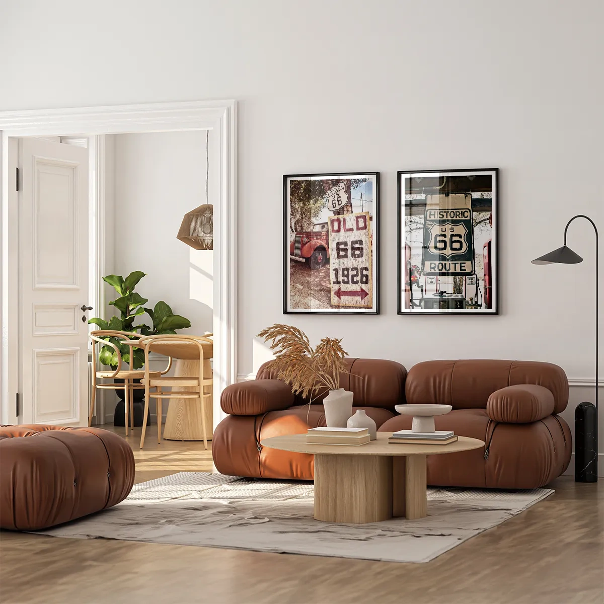 Route 66 - Inspiracja do salonu