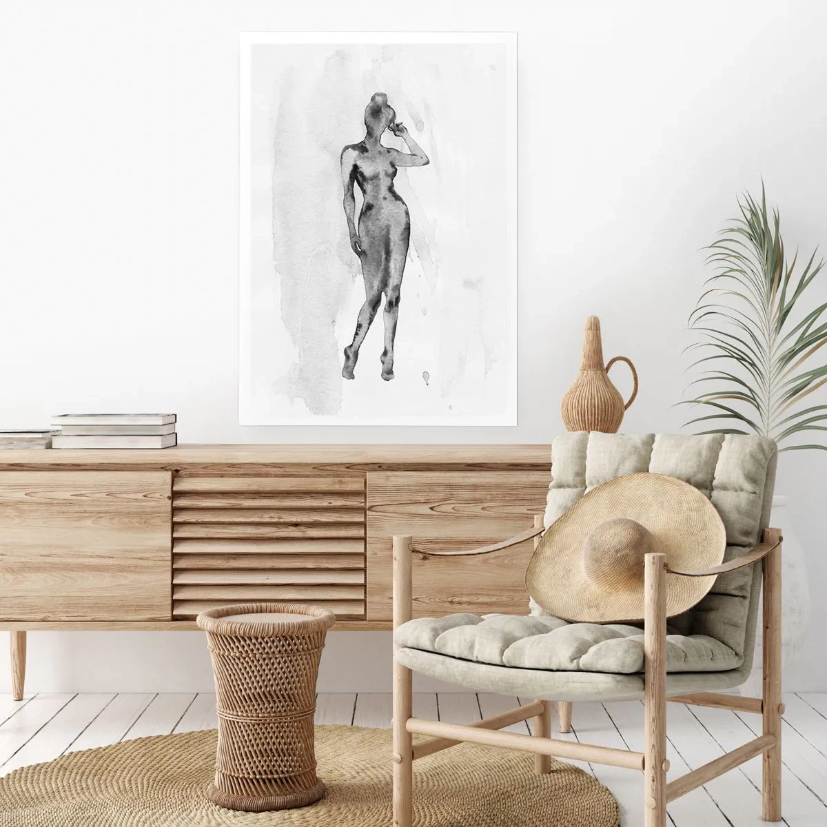 Plakat - Studium ideału kobiecości - 70x100 cm