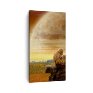 Obraz na płótnie - Miłość wszędzie ta sama - 45x80 cm