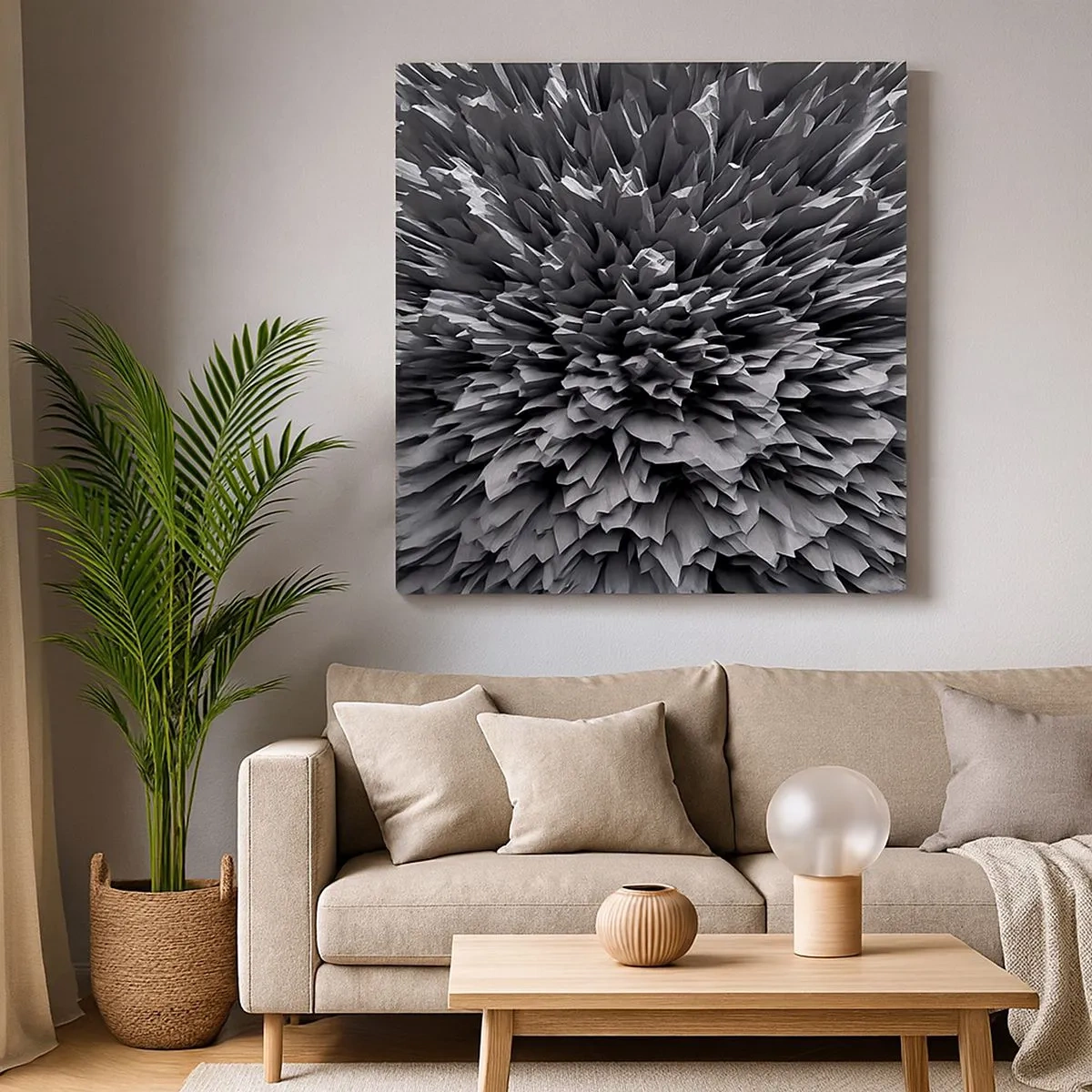 Obraz na płótnie - Już ostrzej się nie da - 30x30 cm