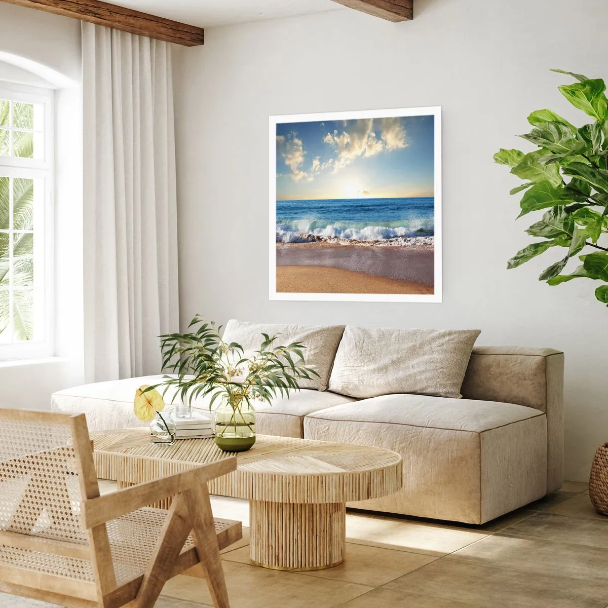 Plakat - Ruch i bezruch zarazem - 60x60 cm