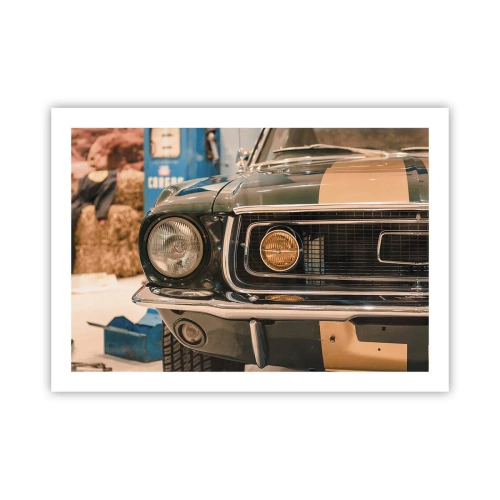 Plakat - Spotkanie z legendą - 70x50 cm