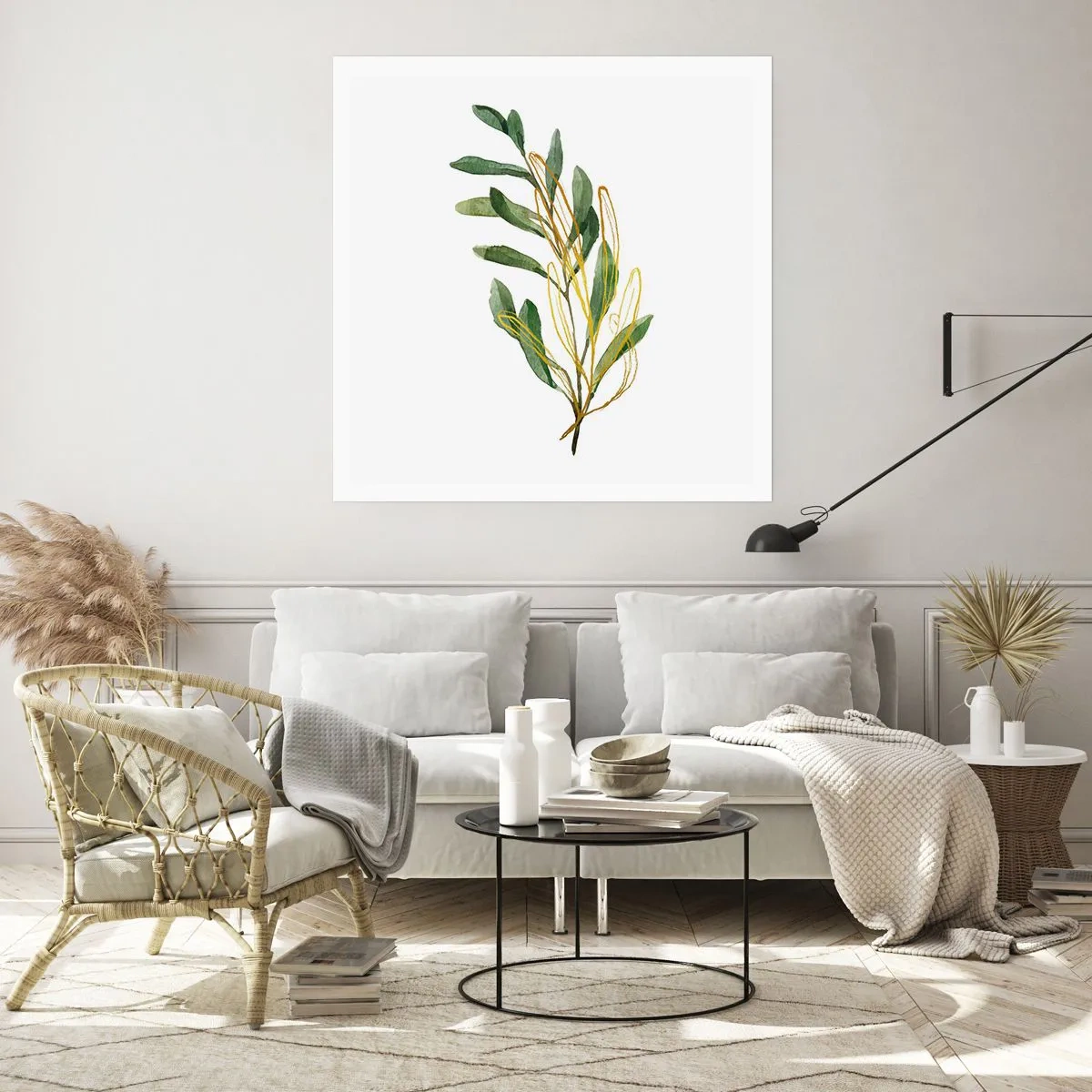 Plakat - Wszystko co dobre - 50x50 cm