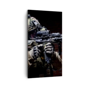 Obraz na płótnie - Zabójczo skuteczny - 45x80 cm