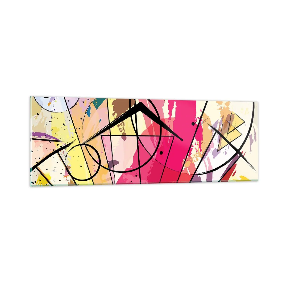 Obraz na szkle - Eksplozja - 90x30 cm