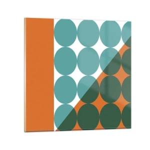 Obraz na szkle - W górę i na skos - 50x50 cm