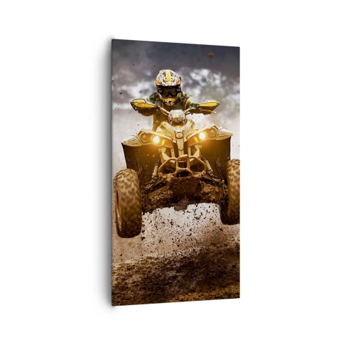 Obraz na płótnie - No risk no fun - 65x120 cm