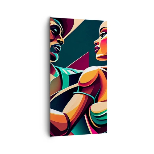 Obraz na płótnie - W rytmie serca - 65x120 cm