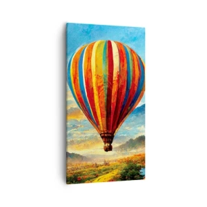 Obraz na płótnie - W ciszy widać więcej - 55x100 cm