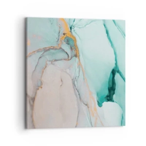 Obraz na płótnie - Taniec kształtów i barw - 70x70 cm